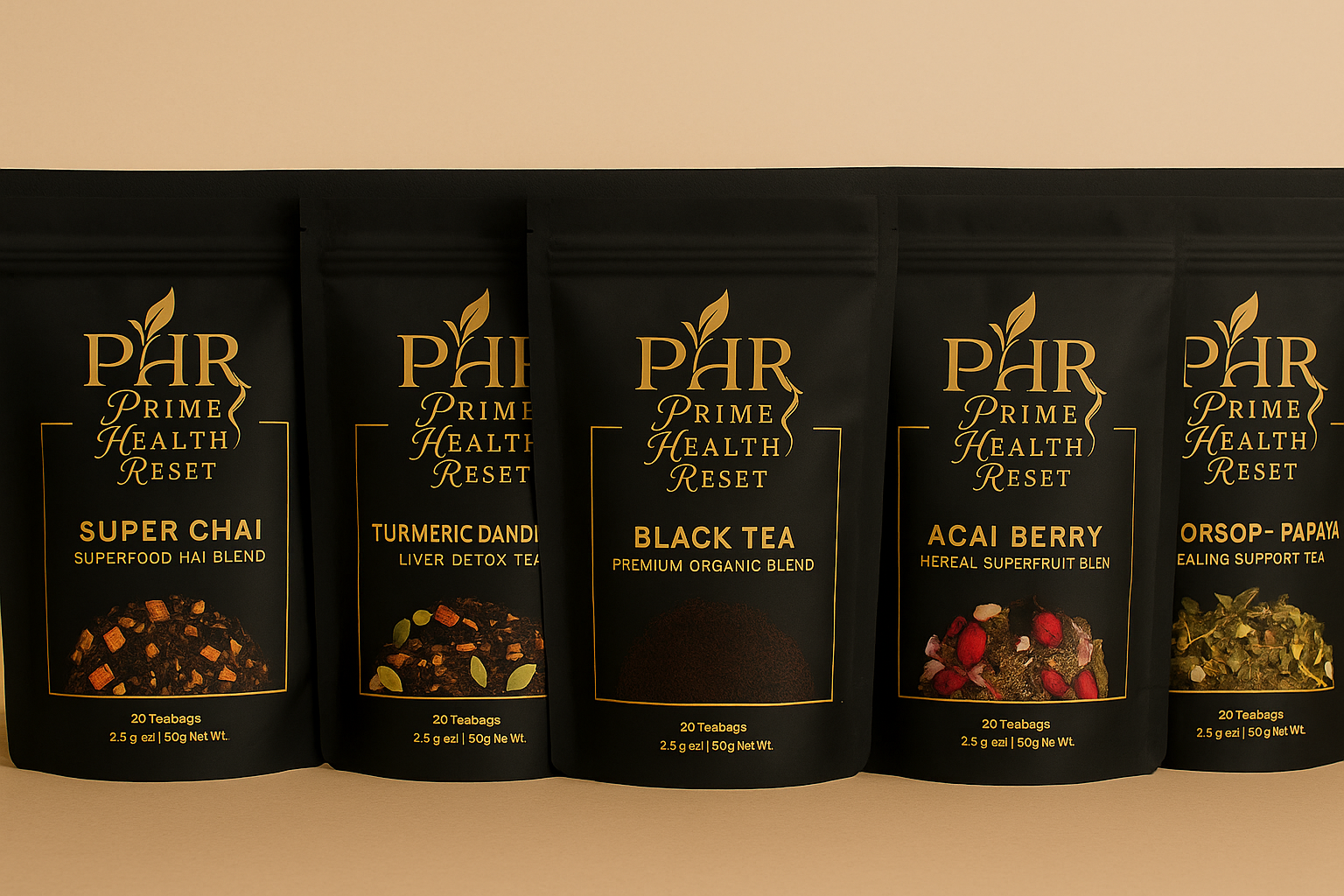 Complete Variety 5-Pack — Tea Bags